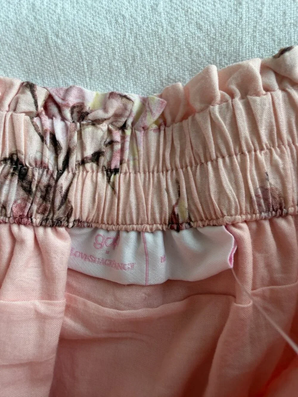 NWT Gap × LoveShackFancy Kids Floral Flippy Ruffle Skirt